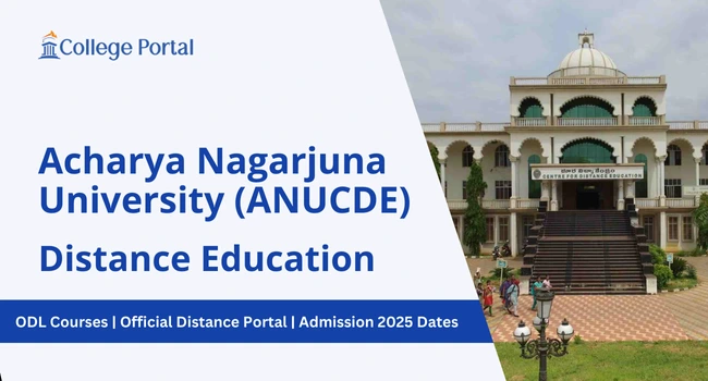 Acharya Nagarjuna University Distance Education: Fees, Last Date &  Admission