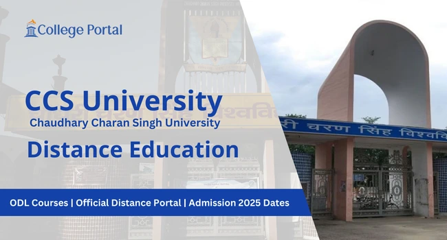 CCSU Distance Education: ODL Courses, Approvals, Admission & Official Website