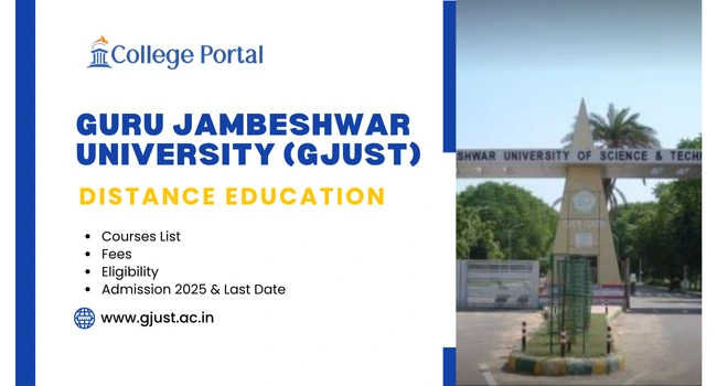 GJU Distance Education: Courses List, Fee Structure, Admission & Last Date