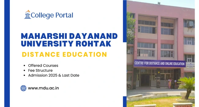 MDU Distance Education (MDU DDE): Courses, Fees, Results, Date Sheet & Admission