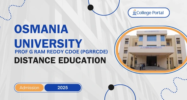 Osmania University Distance Education: Courses List, Fee Details, Notifications, Admission & Last Date