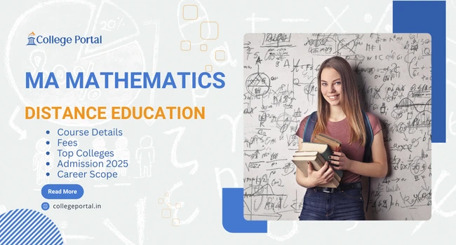 MA Mathematics Distance Education: Fees, Eligibility, Syllabus, Top Universities in India & Admission 20265