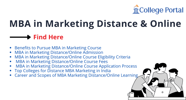 Distance MBA in Marketing: Fees & Admission 2025