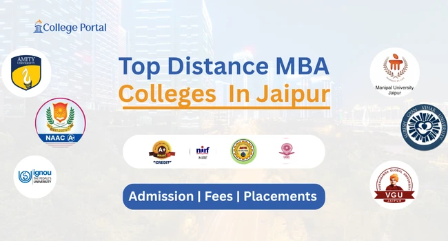 Top Distance MBA Colleges in Jaipur: With low Fees & Admission 2026