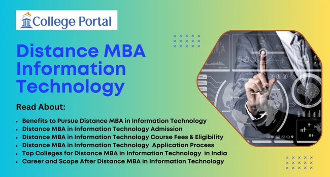 Distance MBA in Information Technology: Admission 2026, Fees & Eligibility