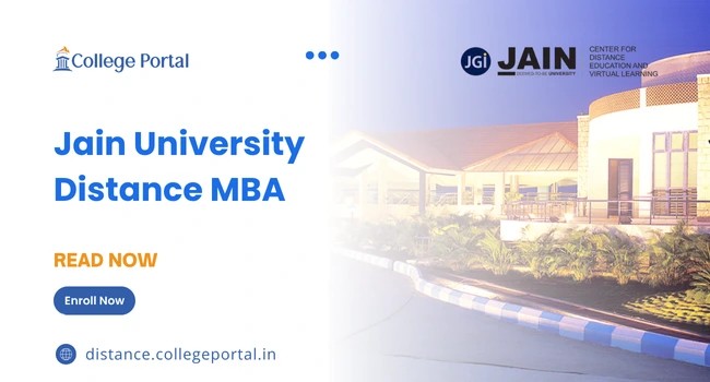 Jain University Distance MBA: Fees, & Admission 2026