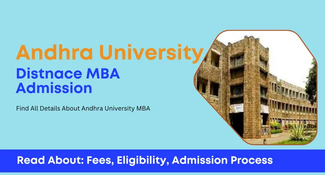 Andhra University Distance MBA Admission 2026: Fees